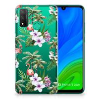 Huawei P Smart 2020 | TPU Hoesje | Flamingo Palms