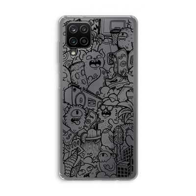Vexx Black City : Samsung Galaxy A12 Transparant Hoesje