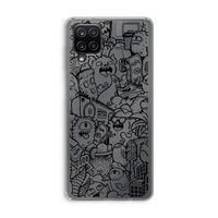 Vexx Black City : Samsung Galaxy A12 Transparant Hoesje