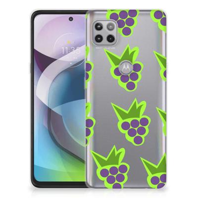Motorola Moto G 5G | Siliconen Case | Druiven