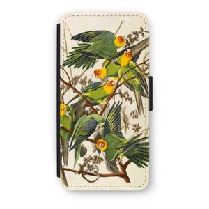 Carolinaparkiet: iPhone 7 Flip Hoesje