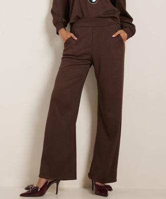 wide fit broek structuur