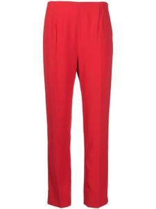 Paule Ka pantalon de tailleur à taille haute - Rouge