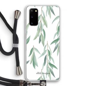 Branch up your life: Samsung Galaxy S20 Transparant Hoesje met koord