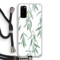 Branch up your life: Samsung Galaxy S20 Transparant Hoesje met koord