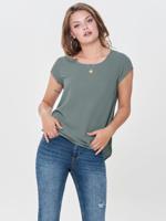 ONLY 15142784 Top Korte mouw Elastaan, Polyester