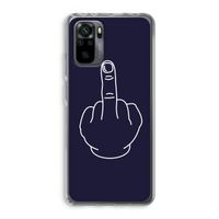 F**k U: Xiaomi Redmi Note 10 Pro Transparant Hoesje F**k U: Xiaomi Redmi Note 10 Pro Transparant Hoesje