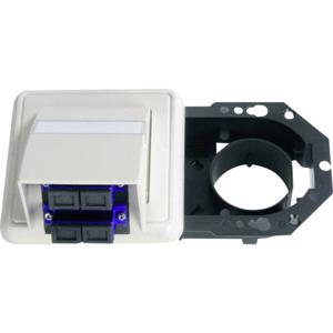 Telegärtner 100022450 Doos voor glasvezelkabels Alpine-wit 1 stuk(s)