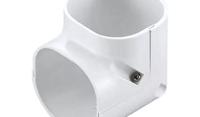 Inaba Denko SCM-77-W korte stijgende bocht 90 °C Wit