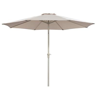Leen Bakker - Parasol Dorado Tilt - Zandkleur - Ø300 Cm - Polyester - Beige