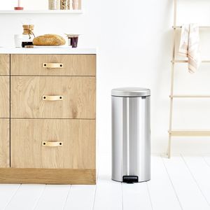 Brabantia NewIcon Pedaalemmer 30 Liter Matt Steel