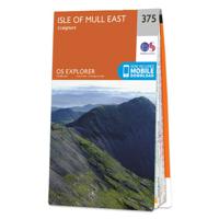Wandelkaart - Topografische kaart 375 OS Explorer Map Isle of Mull East | Ordnance Survey - thumbnail