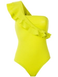 Clube Bossa maillot de bain Siola volanté - Jaune