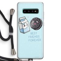 Best Friend Forever: Samsung Galaxy S10 Plus Transparant Hoesje met koord