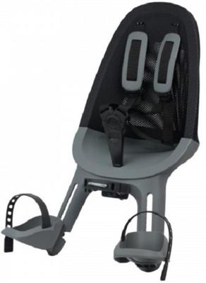 Qibbel voorzitje Air Q860 junior mesh zwart/grijs