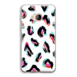 Cheetah color: HTC U Play Transparant Hoesje