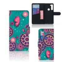 Motorola G8 Power Hoesje Cirkels en Vlinders Motorola G8 Power Hoesje Cirkels en Vlinders