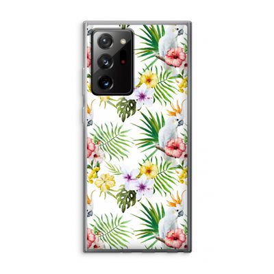 Gele kuif: Samsung Galaxy Note 20 Ultra / Note 20 Ultra 5G Transparant Hoesje