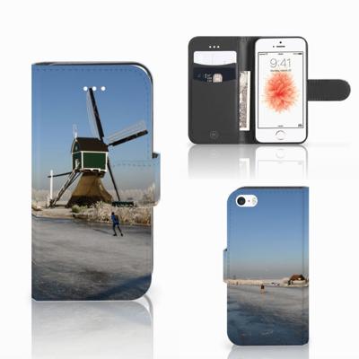 Apple iPhone 5 | 5s | SE | Flip Cover | Schaatsers