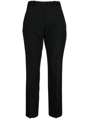 Sonia Rykiel pantalon fuselé en laine - Noir