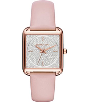 Horlogeband Michael Kors MK2669 Leder Roze 20mm