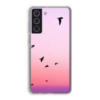 Fly away: Samsung Galaxy S21 FE Transparant Hoesje