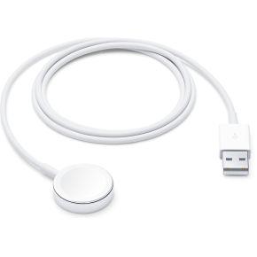 Apple MW6A3ZM/A oplader voor mobiele apparatuur Hoofdtelefoons, Smartwatch Wit USB Binnen
