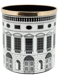 Fornasetti Architettura wastepaper basket - Noir