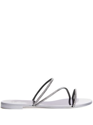 Giuseppe Zanotti sandales Julianne en cuir - Noir