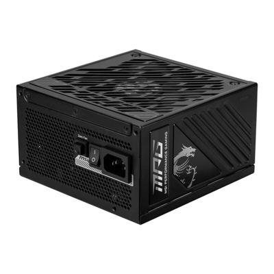 Voedingsbron MSI MPG A850GS PCIE5 ATX 850 W 80 Plus Gold 80 PLUS