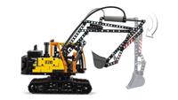 LEGO TECHNIC 42175 Volvo FMX vrachtwagen en EC230 Electric graafmachine