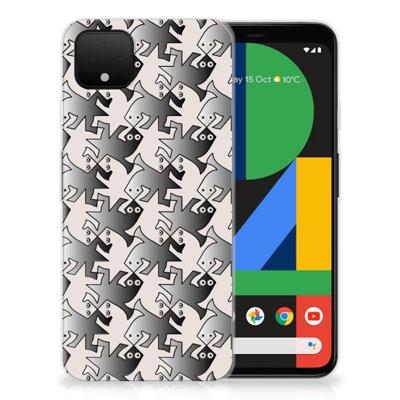 Google Pixel 4 XL | TPU Hoesje | Salamander Grey