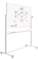Smit Visual kantelbord, gelakt staal, magnetisch, aluminium frame, 150 x 100 cm