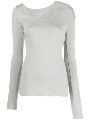 Low Classic t-shirt à découpe - Gris
