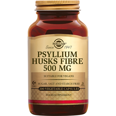 Solgar Psyllium Husks Fibre (Vlozaad vezels) 500 mg Capsules