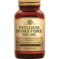 Solgar Psyllium Husks Fibre (Vlozaad vezels) 500 mg Capsules