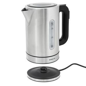 Inventum HW817D waterkoker 1,7 l 2200 W Zwart, Roestvrijstaal