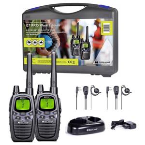 Midland Work Edition Set 2x G7 Pro C1090.18 PMR-portofoon Set van 2 stuks