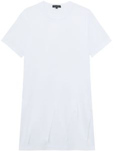 Comme des Garçons Homme Plus t-shirt à effet de transparence - Blanc