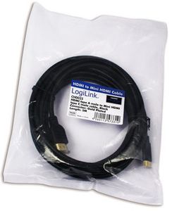 LogiLink CH0021 HDMI kabel 1 m HDMI Type A (Standaard) HDMI Type C (Mini) Zwart