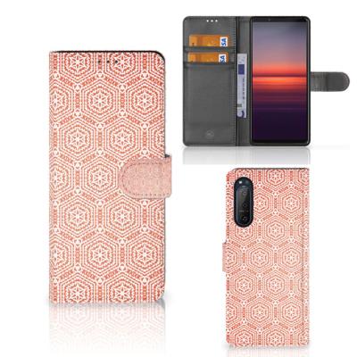 Sony Xperia 5II | Telefoon Hoesje | Pattern Orange