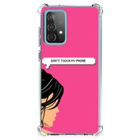 Samsung Galaxy A52 4G/5G Anti Shock Case Woman Don't Touch My Phone