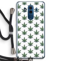 Weed: Huawei Mate 10 Pro Transparant Hoesje met koord