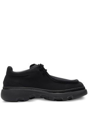 Burberry derbies en daim à lacets - Noir