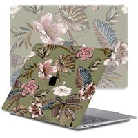 Lunso MacBook Pro 13 inch M1/M2 (2020-2022) cover hoes - case - Vintage Garden