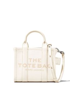 Marc Jacobs sac The Leather Crossbody Tote - Blanc