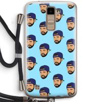 Drake Away: LG K10 (2016) Transparant Hoesje met koord