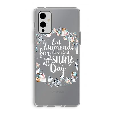 Diamonds: OnePlus 9 Transparant Hoesje