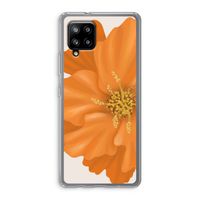 Orange Ellila flower: Samsung Galaxy A42 5G Transparant Hoesje Orange Ellila flower: Samsung Galaxy A42 5G Transparant Hoesje