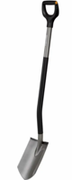 Fiskars ergonomic tuinspade spits | grijs - 1066708